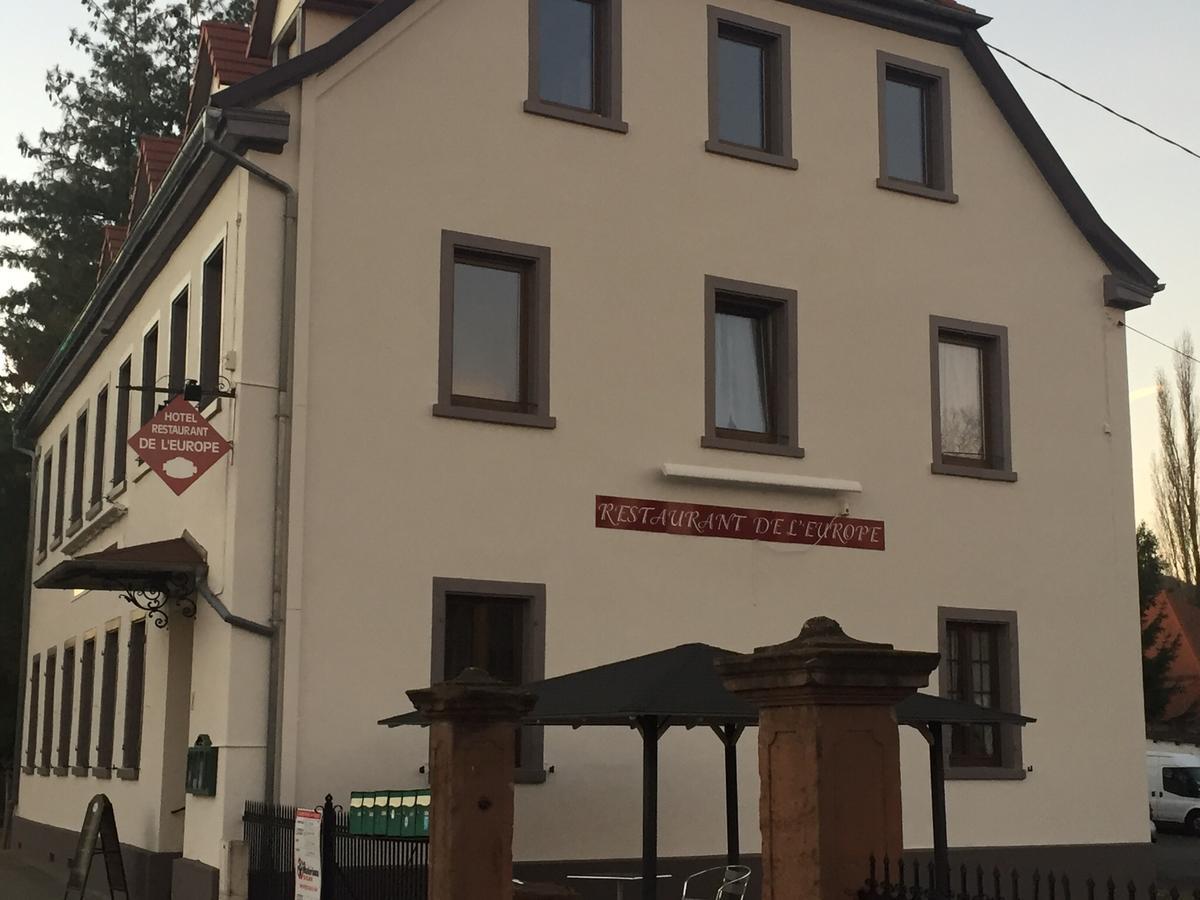 Hotel Restaurant De L'Europe Wissembourg Bagian luar foto