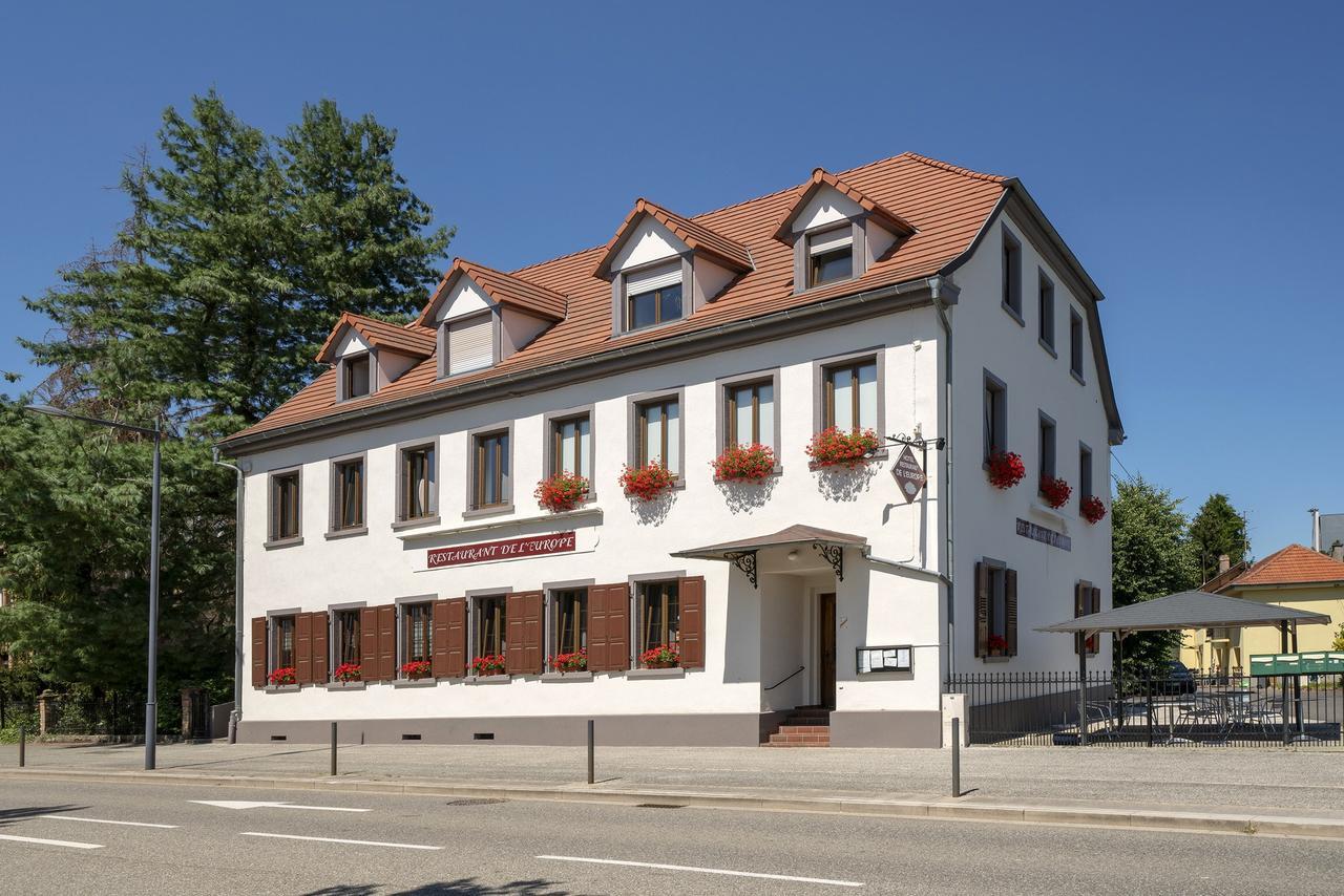 Hotel Restaurant De L'Europe Wissembourg Bagian luar foto